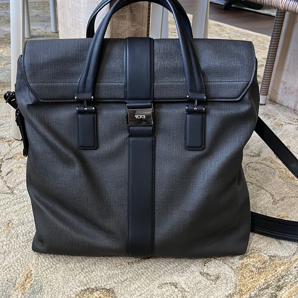 Dark Grey Tumi Laptop Bag
